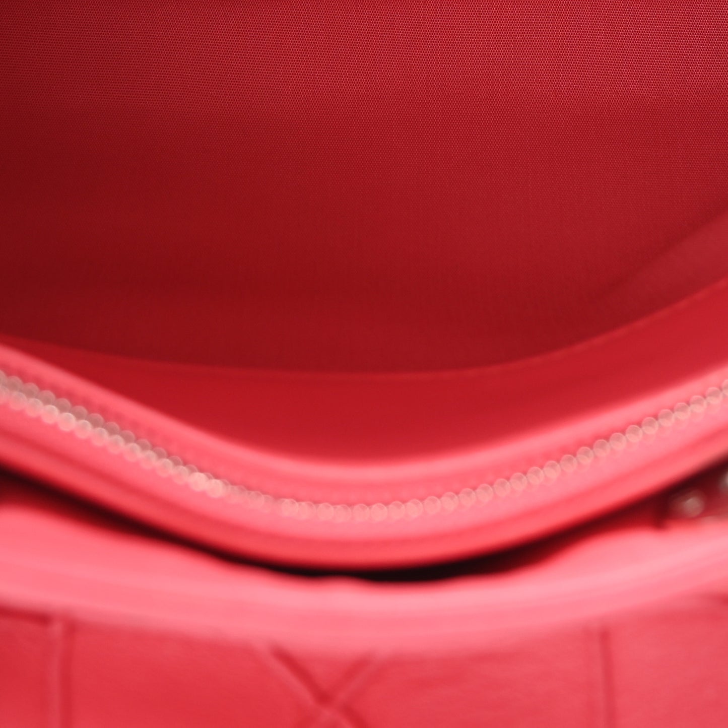 Lambskin Cannage Granville Polochon Coral