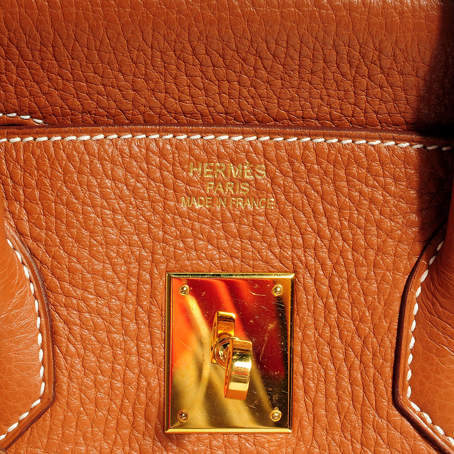 Togo Birkin 35 Gold