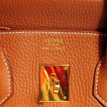 Hermes Togo Birkin 35 Gold 8 of 11