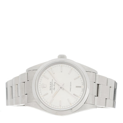 Rolex Stainless Steel 34mm Air-King Oyster Perpetual Precision Watch Silver 14000 2 of 4