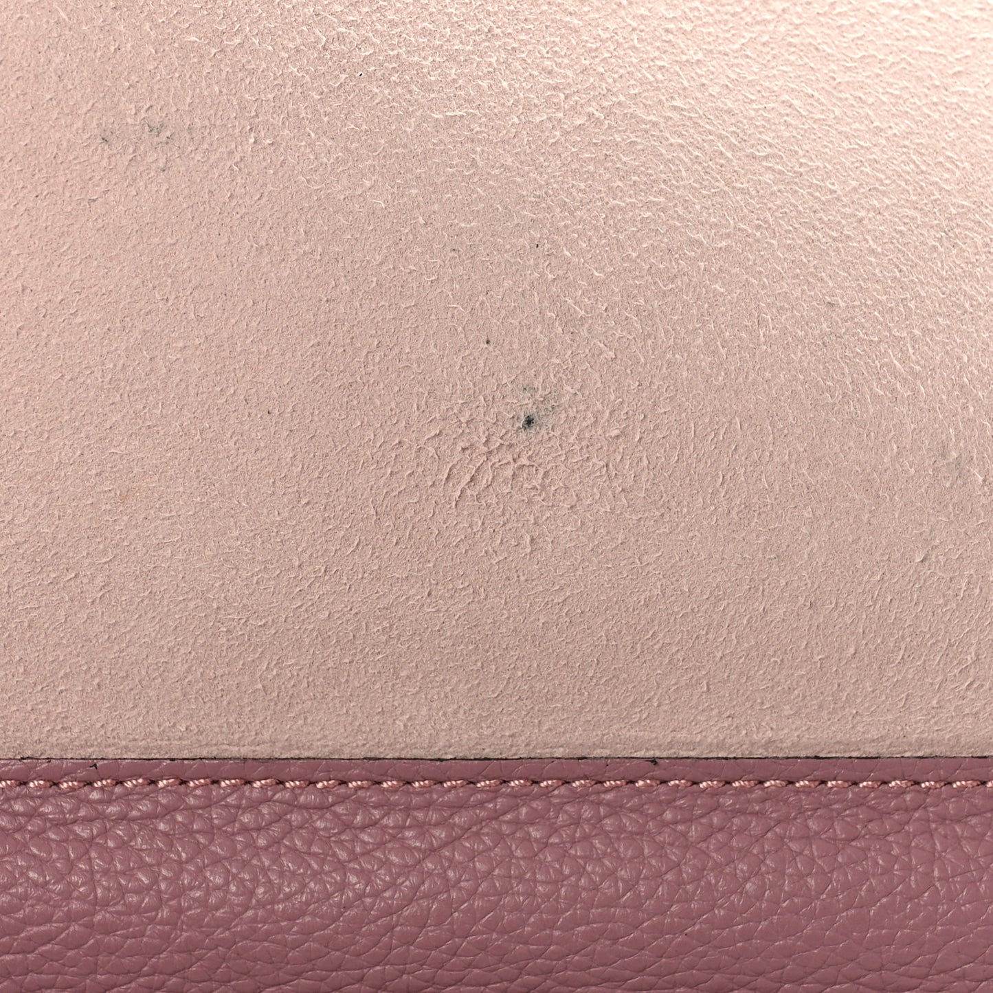 Calfskin Goat Medium Lily Flap Dark Blush
