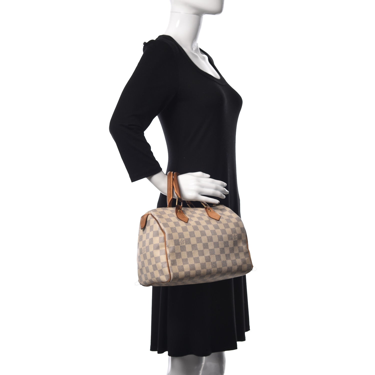 Louis Vuitton Damier Azur Speedy 25 2 of 18