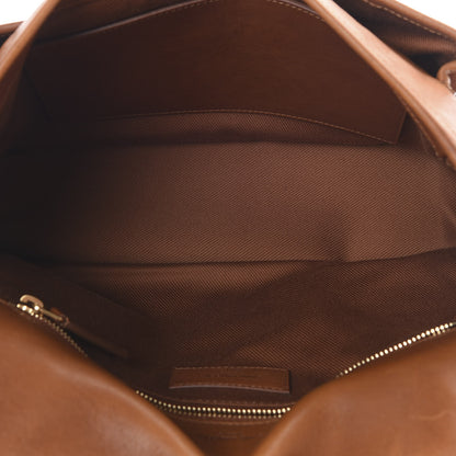 Saint Laurent Calfskin Monogram Medium Niki Chain Satchel Cognac 4 of 15