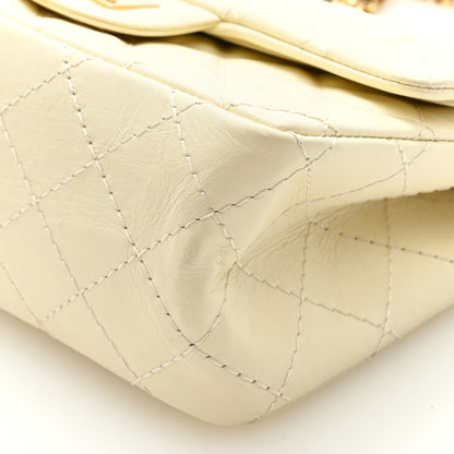 Chanel Aged Calfskin Quilted 2.55 Reissue Mini Flap White 9 of 9
