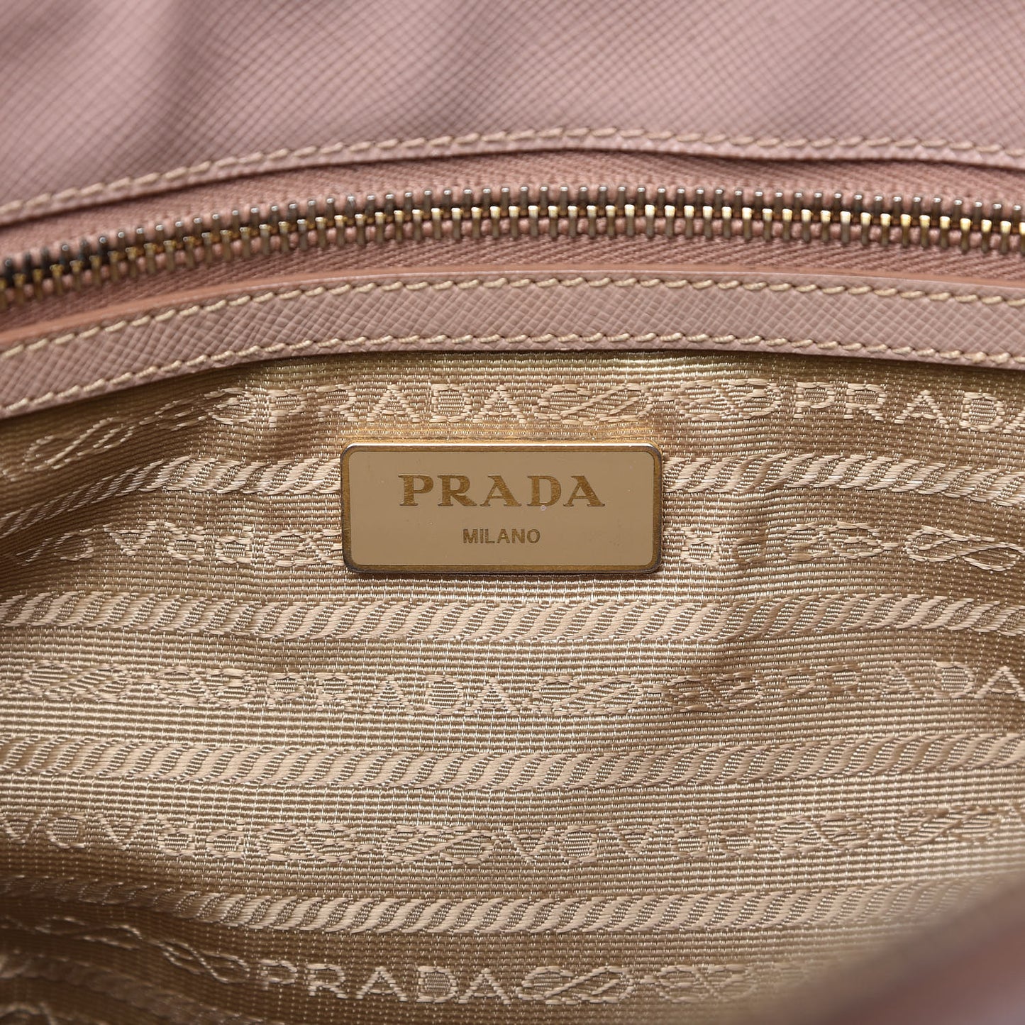 Saffiano Small Galleria Double Zip Tote Orchidea