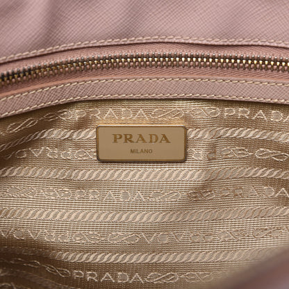Prada Saffiano Small Galleria Double Zip Tote Orchidea 8 of 11