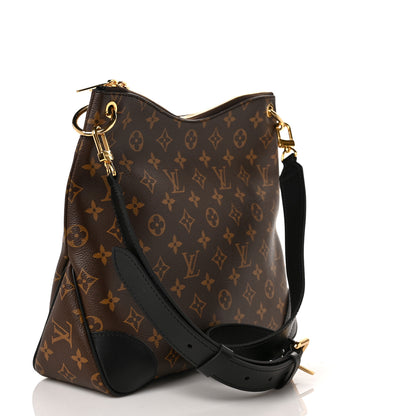Louis Vuitton Monogram Odeon MM Black 3 of 8