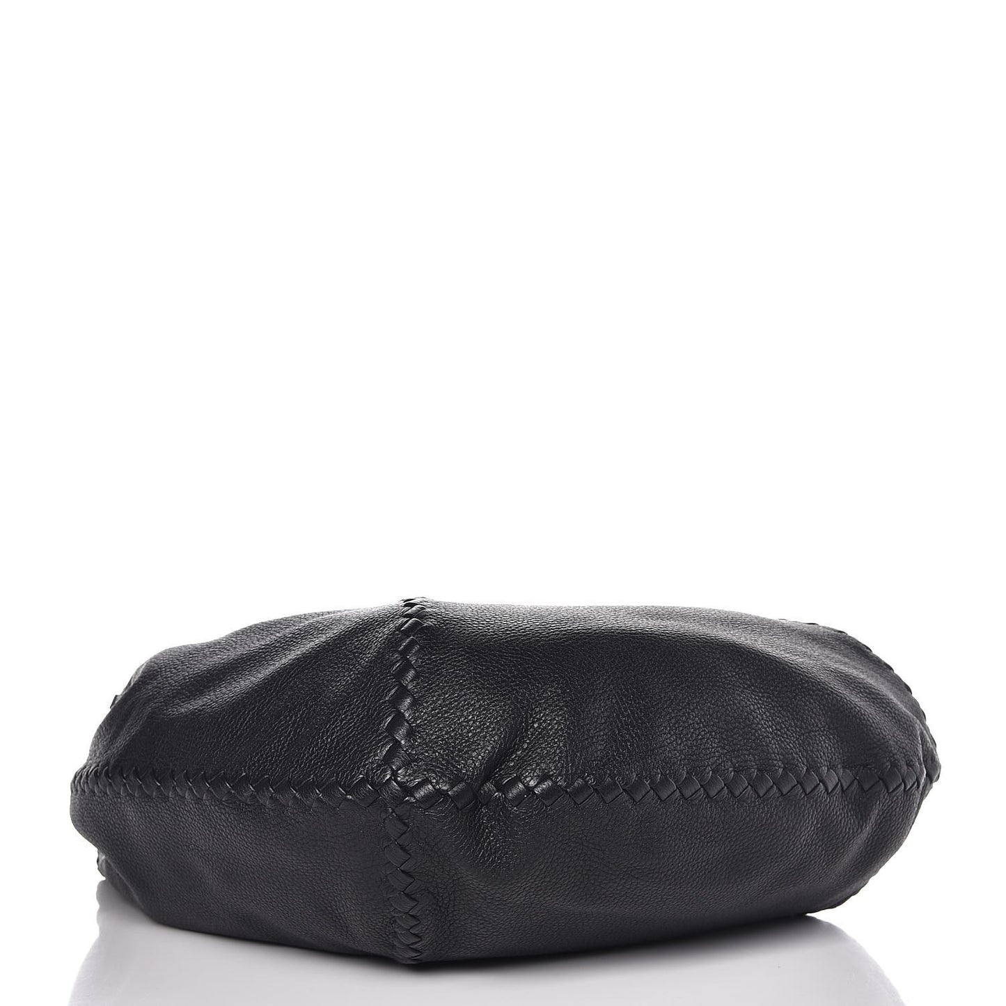 Cervo Deerskin Large Hobo Nero Black