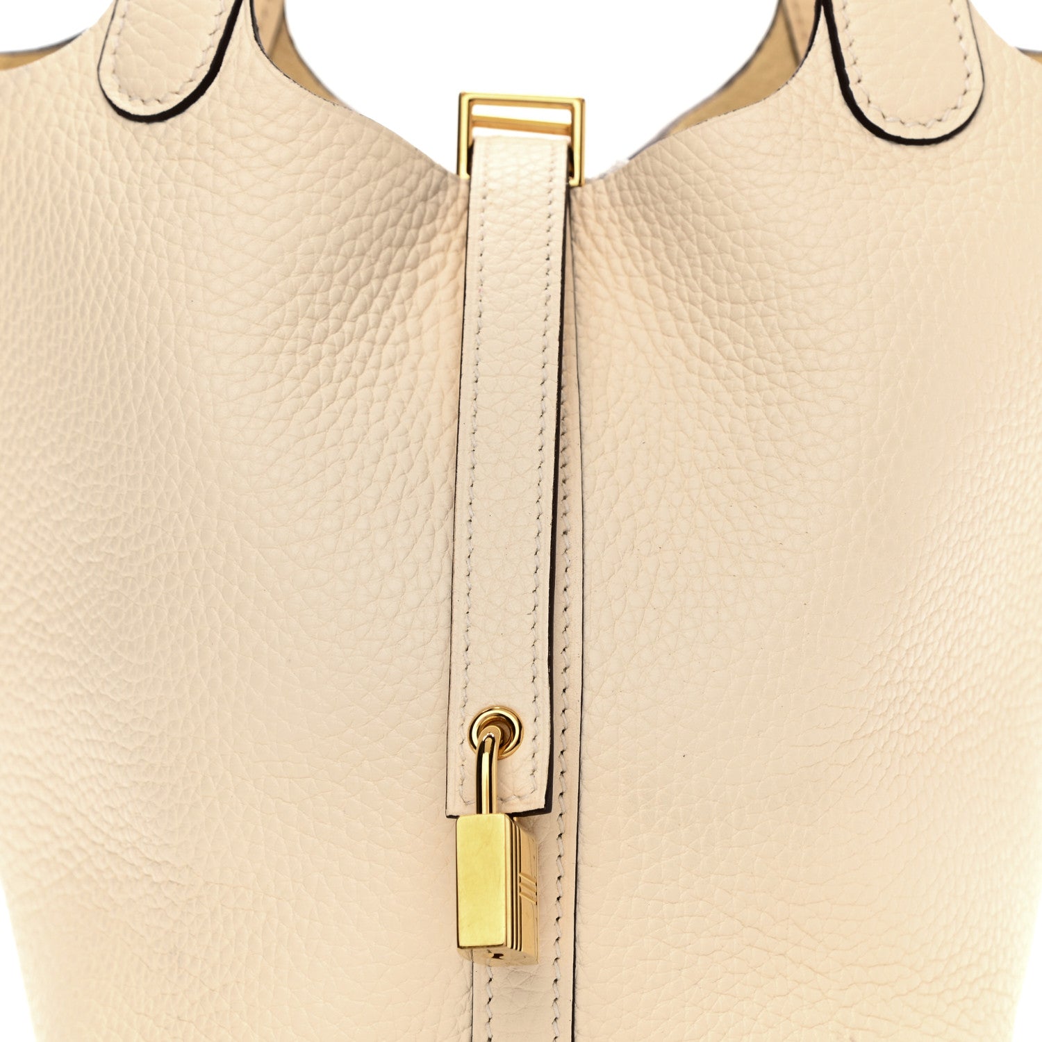 Hermes Taurillon Clemence Picotin Lock 18 PM Nata 8 of 11