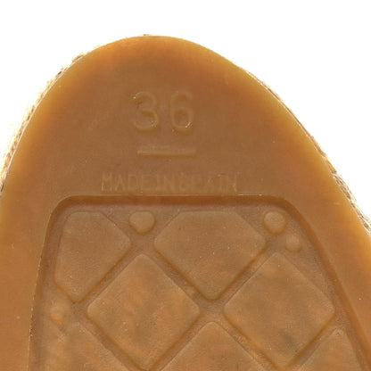 Chanel Lambskin CC Espadrilles 36 Black 8 of 13