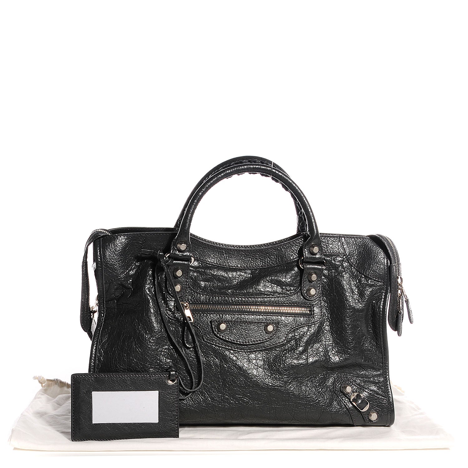 Balenciaga Agneau Giant 12 Silver Hardware City Gris Fossile 4 of 10