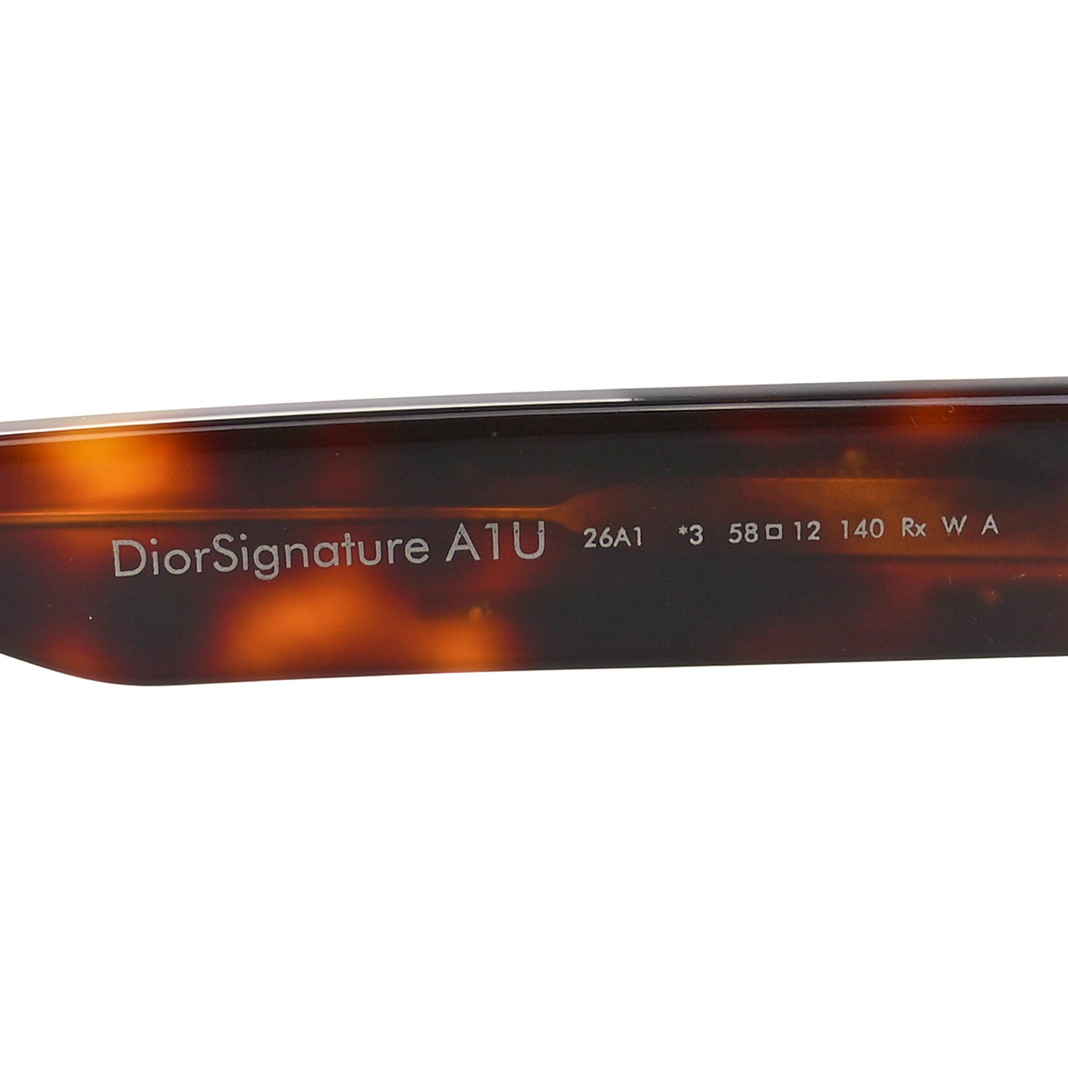 Christian Dior Acetate Diorsignature A1U Pilot Sunglasses Havana 6 of 7