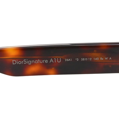 Christian Dior Acetate Diorsignature A1U Pilot Sunglasses Havana 6 of 7