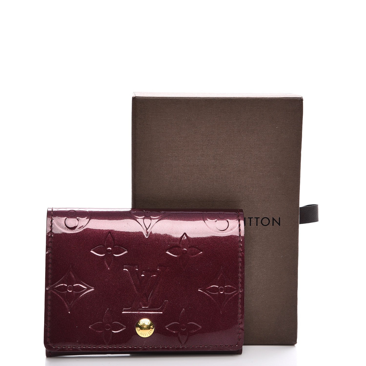 Louis Vuitton Vernis Business Card Holder Violet 7 of 7