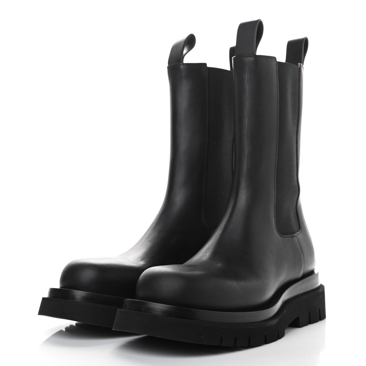 Calfskin The Lug Chelsea 55mm Boots 40 Black