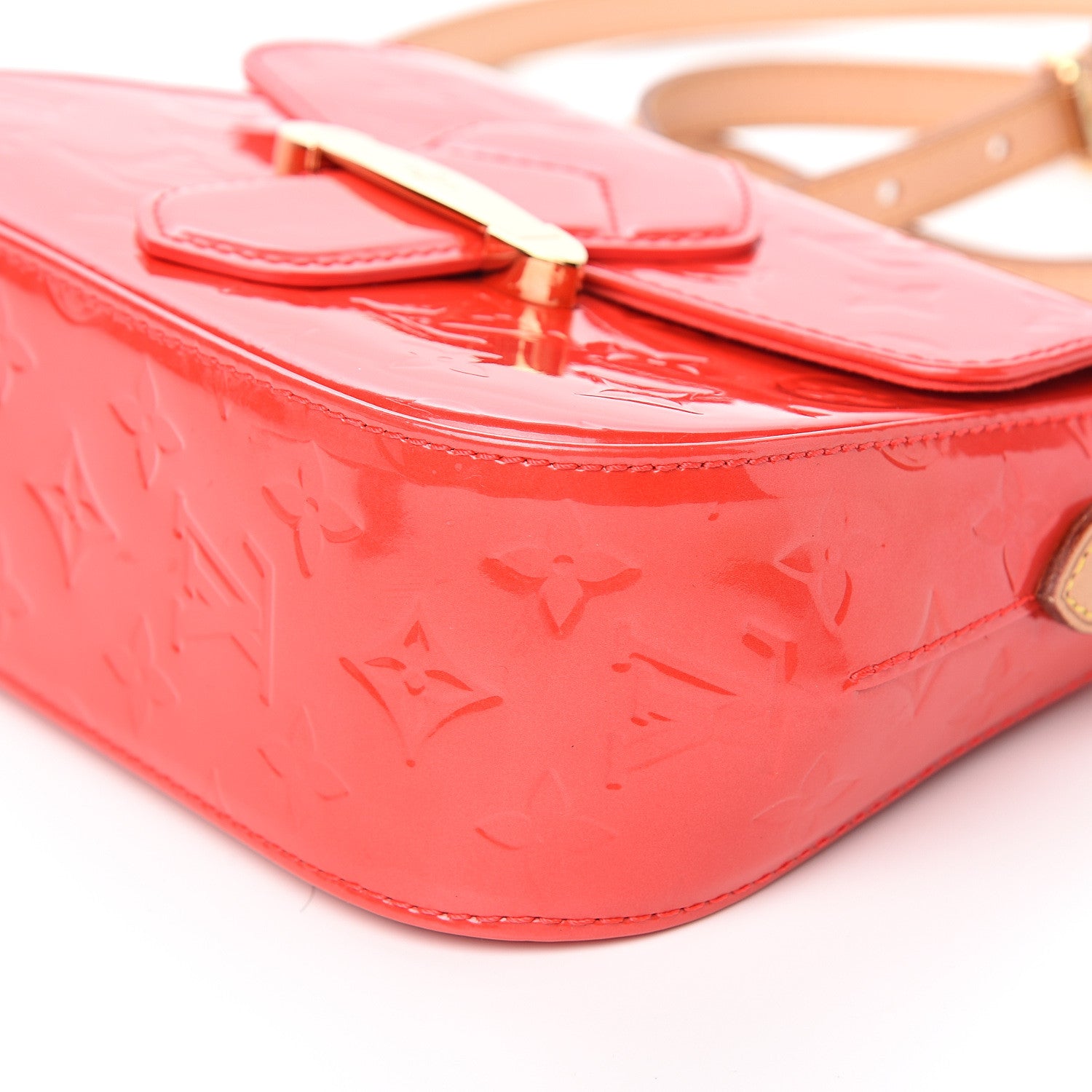 Louis Vuitton Vernis Bellflower PM Rouge Grenadine 8 of 9
