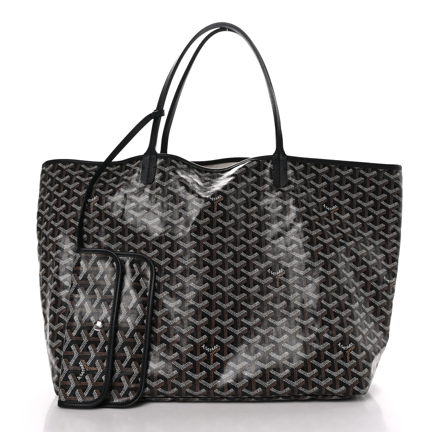 Goyard Goyardine Saint Louis GM Black 3 of 10