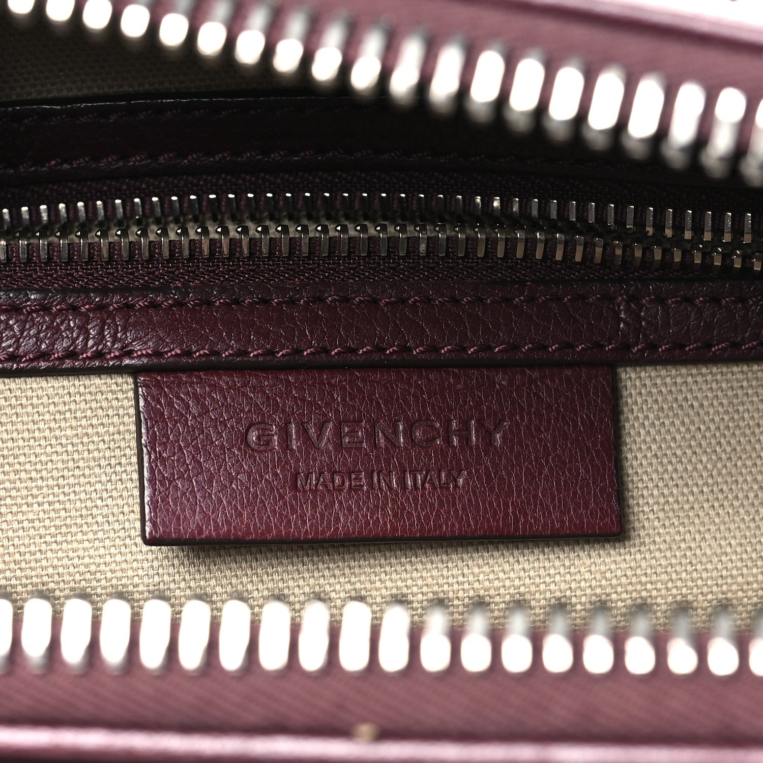 Givenchy Sugar Goatskin Small Antigona Oxblood 6 of 11