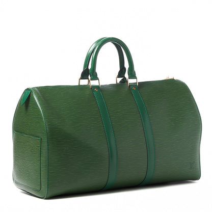 Louis Vuitton Epi Keepall 45 Borneo 2 of 9