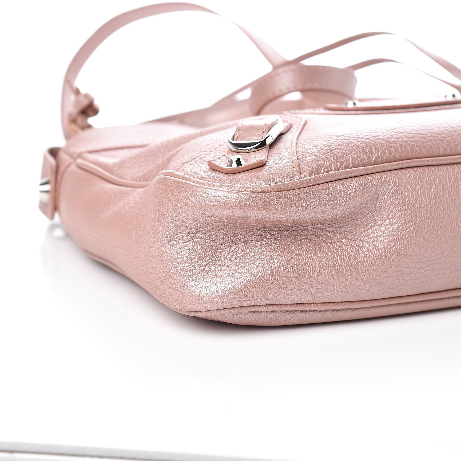 Balenciaga Chevre Classic Silver Hardware Hip Rose 5 of 10