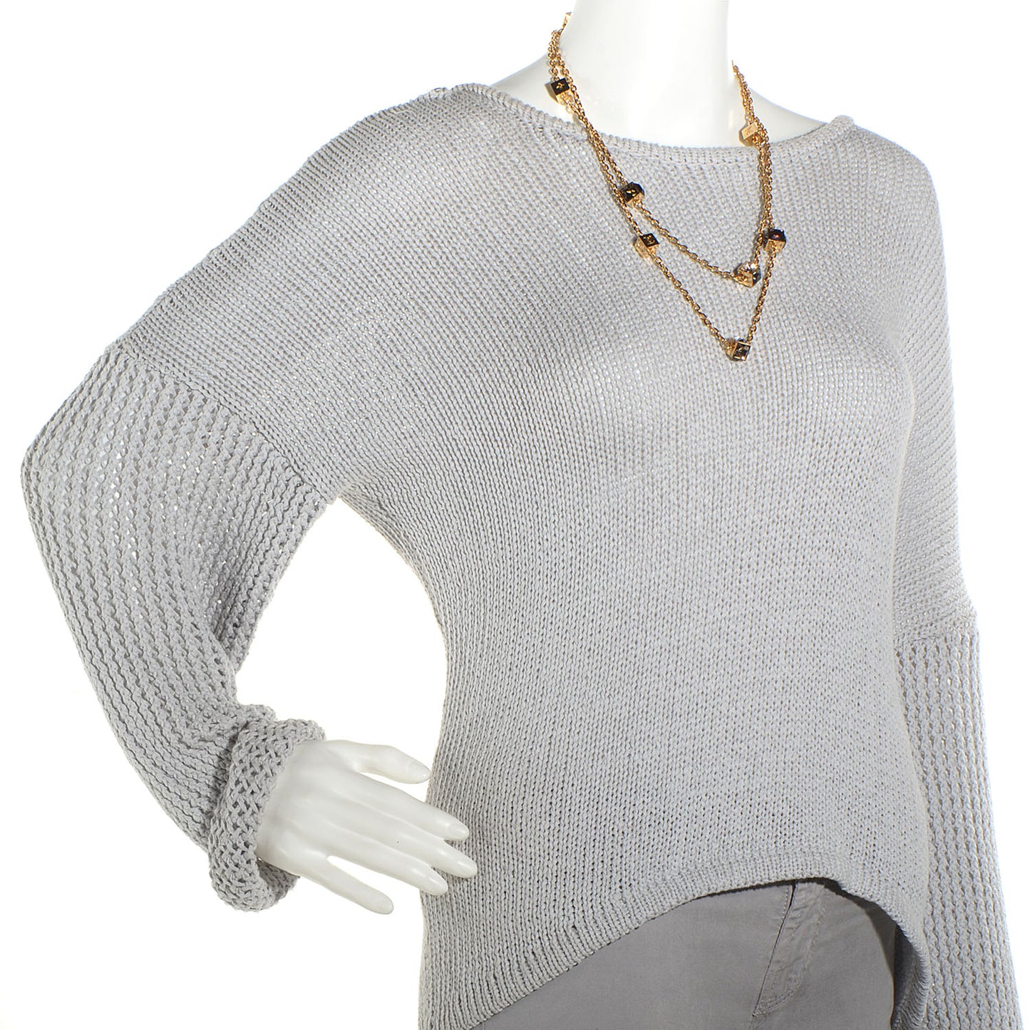 Swarovski Gamble Long Necklace Azur