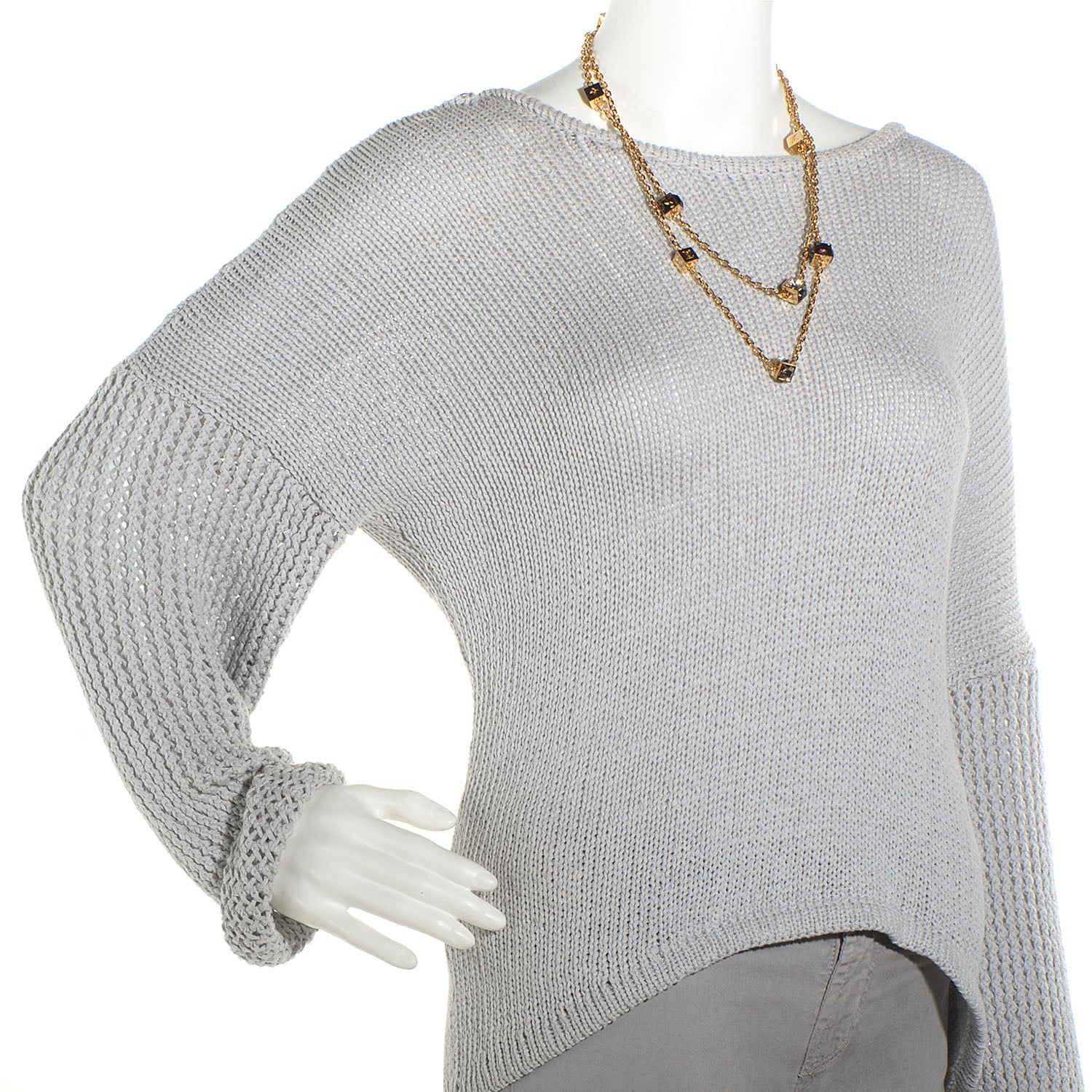 Louis Vuitton Swarovski Gamble Long Necklace Azur 2 of 4