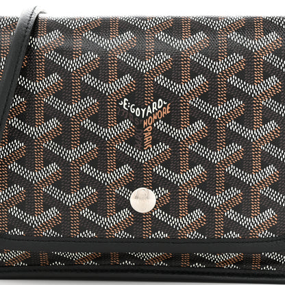 Goyard Goyardine Plumet Wallet Clutch Black 8 of 10