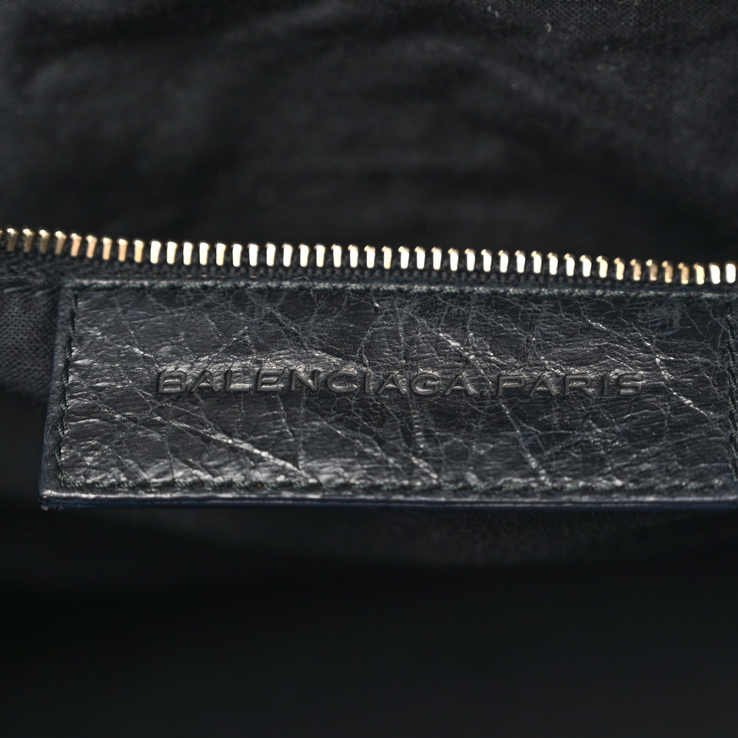Agneau Giant 12 Rose Gold Hardware Part Time Black