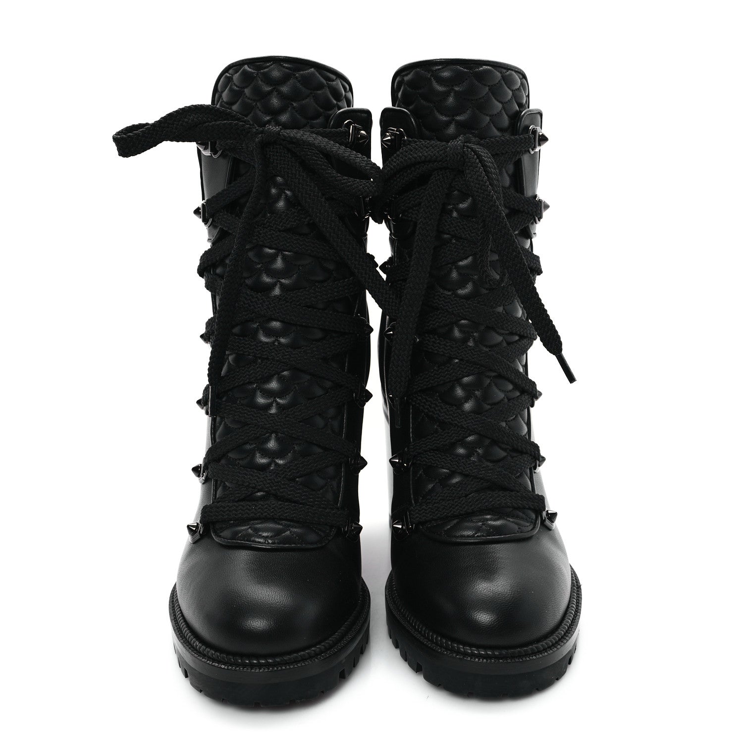Christian Louboutin Nappa Mad 70 Ankle Boots 35.5 Black 3 of 10