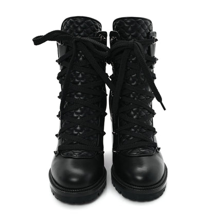 Christian Louboutin Nappa Mad 70 Ankle Boots 35.5 Black 3 of 10