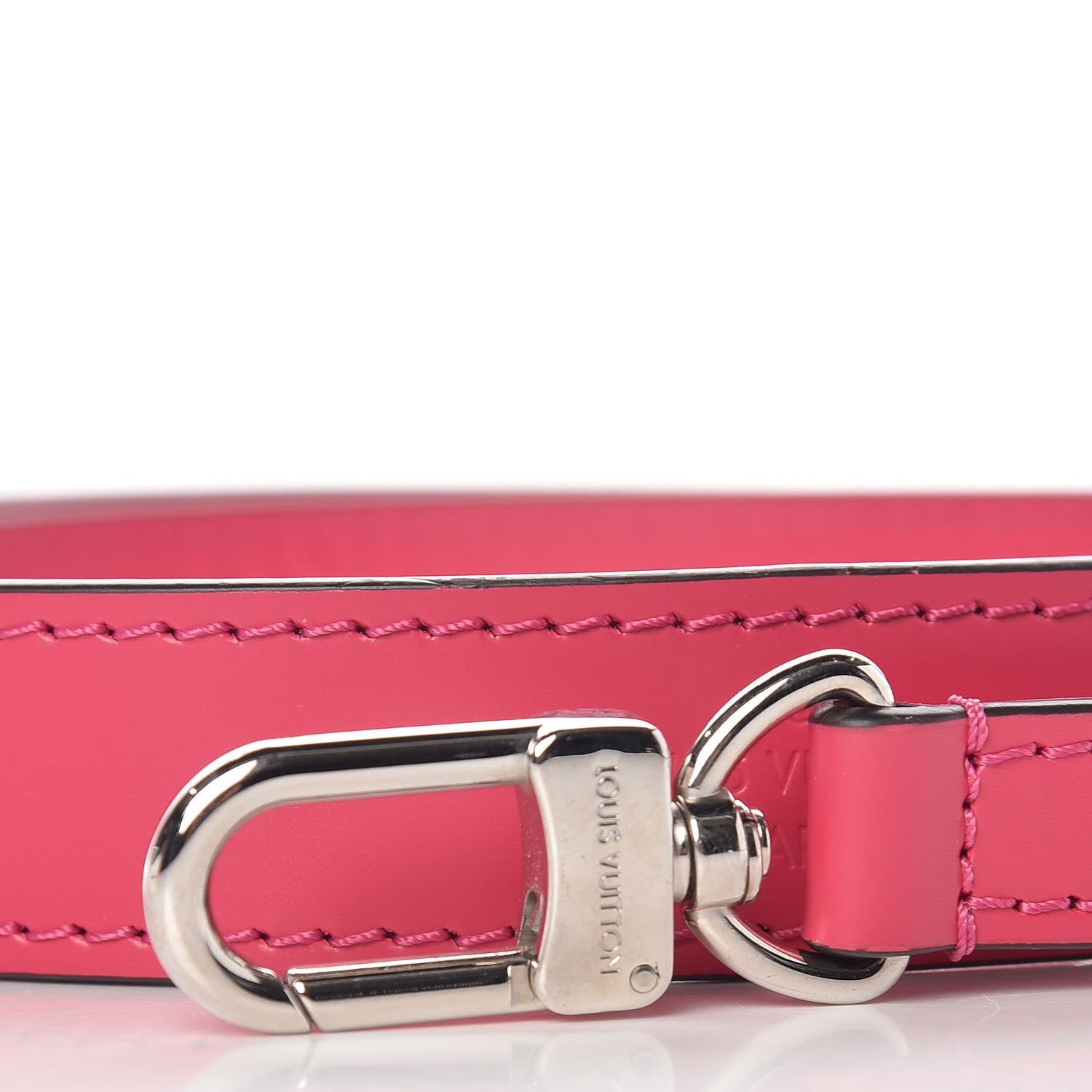 Louis Vuitton Calfskin Montaigne Shoulder Strap Fuchsia 3 of 3