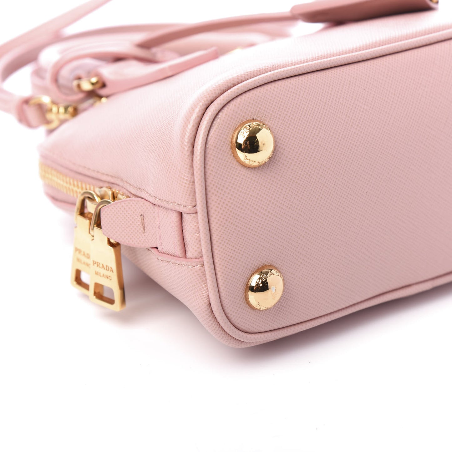 Saffiano Lux Mini Promenade Tote Orchidea