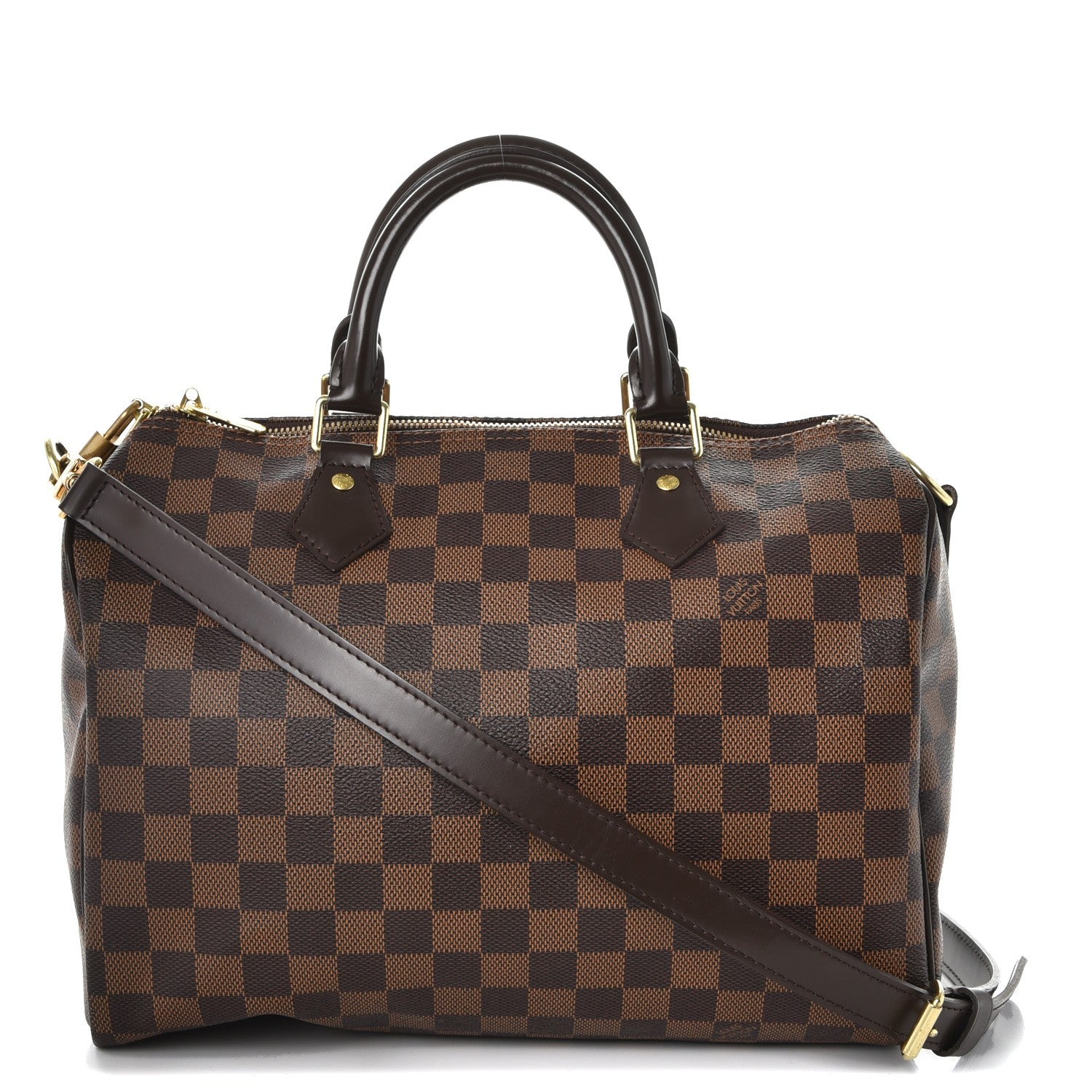 Louis Vuitton Damier Ebene Speedy Bandouliere 30 1 of 8