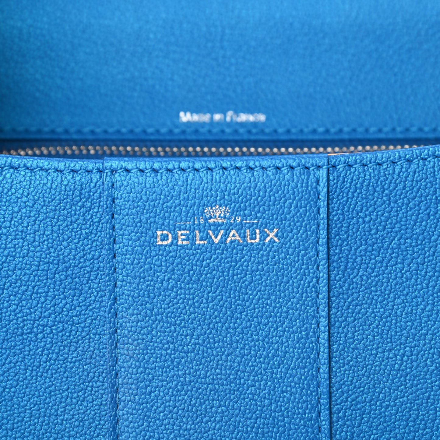 Calfskin Mini Brillant East West Satchel Satin Electric