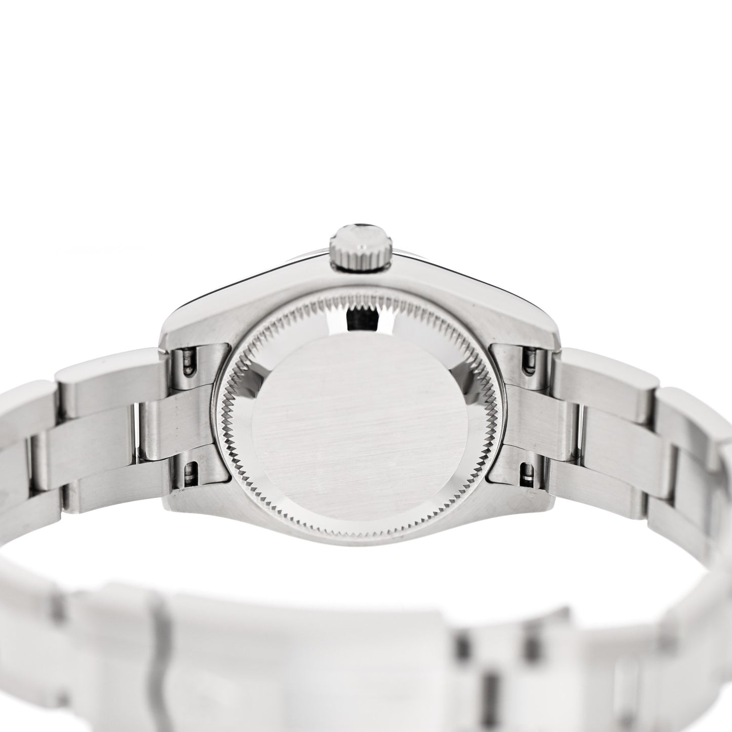 Stainless Steel Diamond Pink Mother of Pearl 26mm Oyster Perpetual Datejust Watch 179160