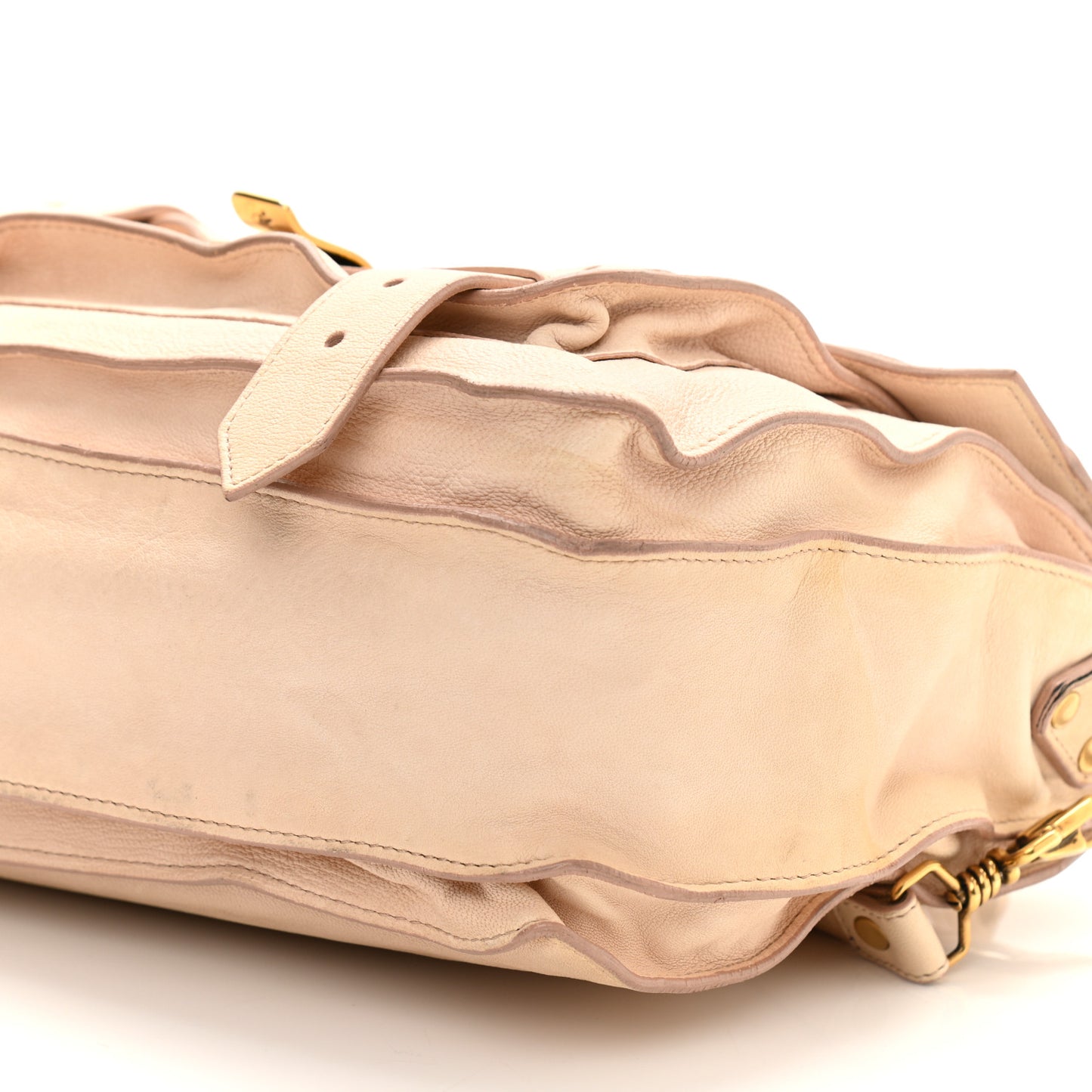Lambskin Medium PS1 Satchel Clay