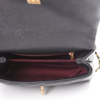 Chanel Caviar Quilted Mini Coco Handle Flap Black 4 of 10