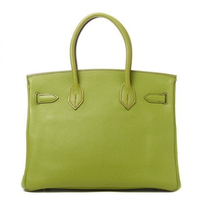 Hermes Togo Birkin 30 Vert Anis 4 of 29