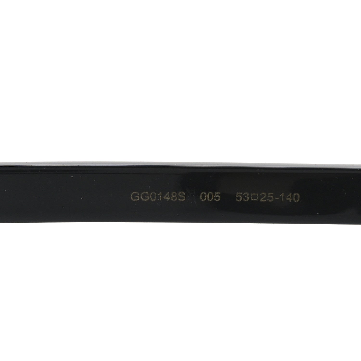 Gucci Acetate Crystal Oversize Sunglasses GG0148S Black 6 of 7