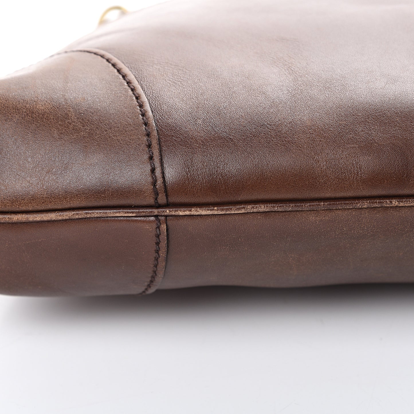 Calfskin GG Reins Hobo Brown