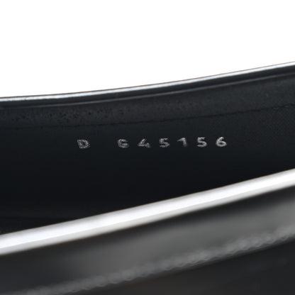 Chanel Calfskin Metal CC Loafers 40 Black 8 of 9