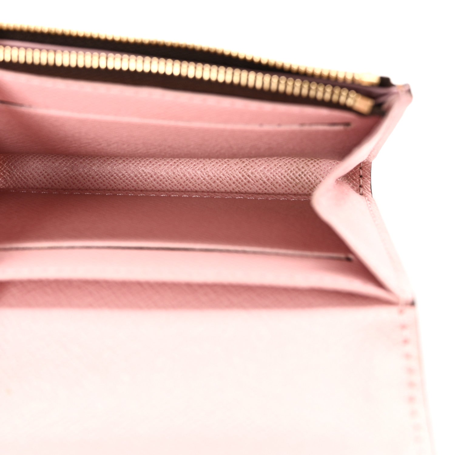 Louis Vuitton Damier Ebene Rosalie Coin Purse Rose Ballerine 5 of 8