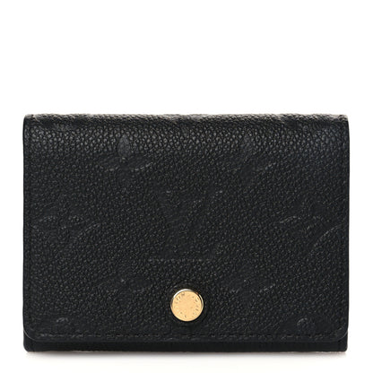 Louis Vuitton Empreinte Business Card Holder Black 1 of 7