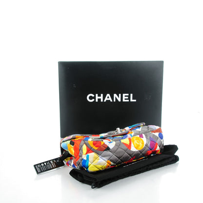 Chanel Nylon Printed Medium Coco Color Flap Multicolor 4 of 8