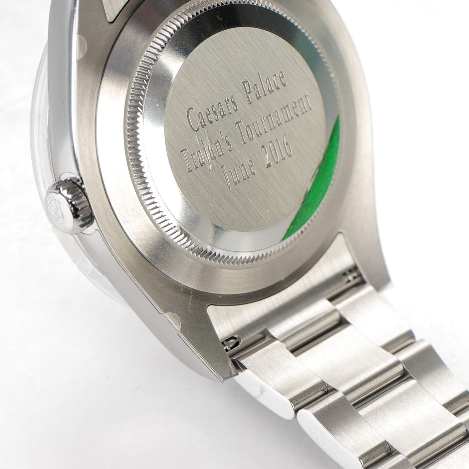 Rolex Stainless Steel 18K White Gold 41mm Oyster Perpetual Datejust Watch Black Roman 116334 6 of 9