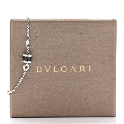 Bulgari Sterling Silver Black Ceramic Save the Children Bracelet SM 6 of 6