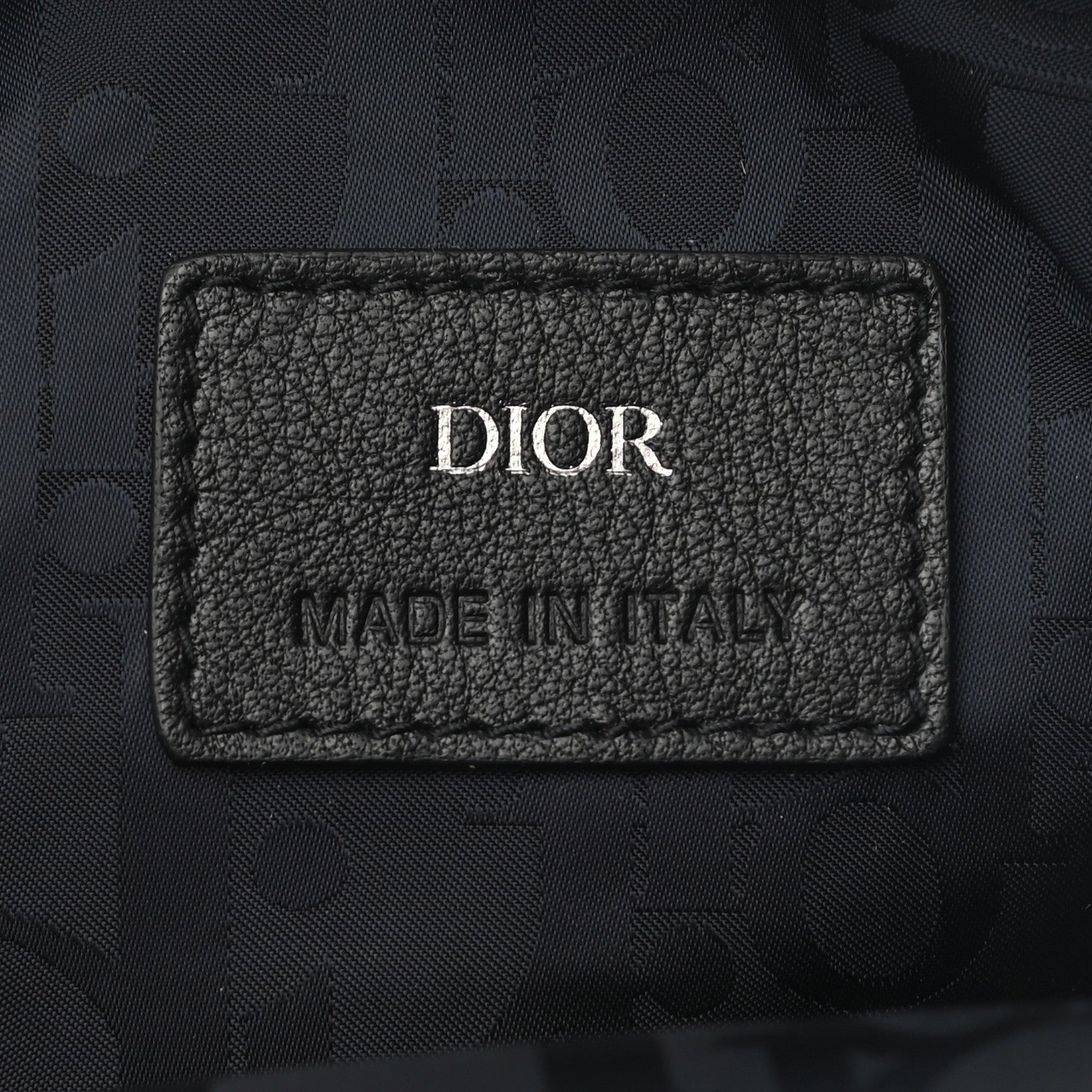 Christian Dior Calfskin Crossbody Bag Navy Blue 7 of 7