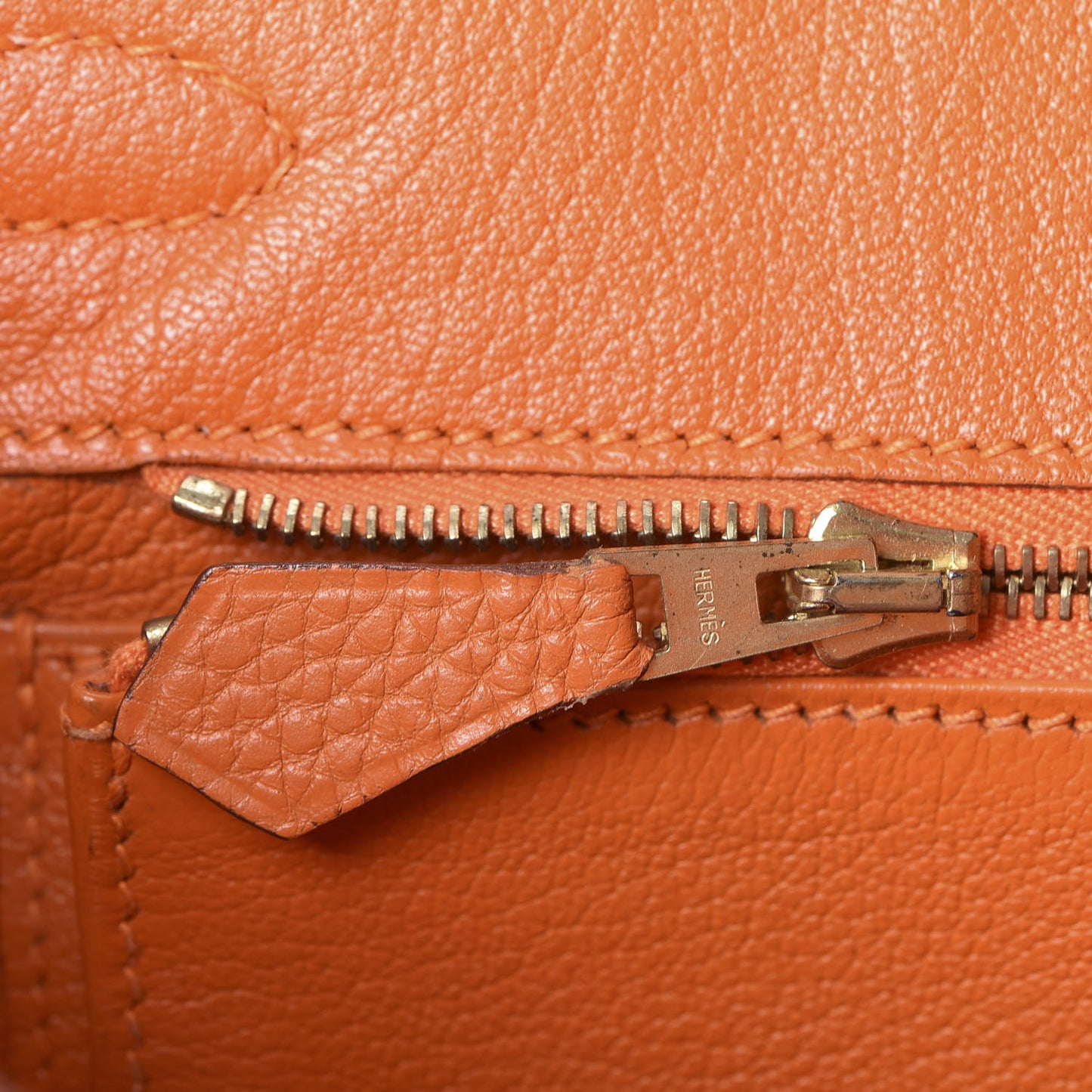 Togo Birkin 25 Orange