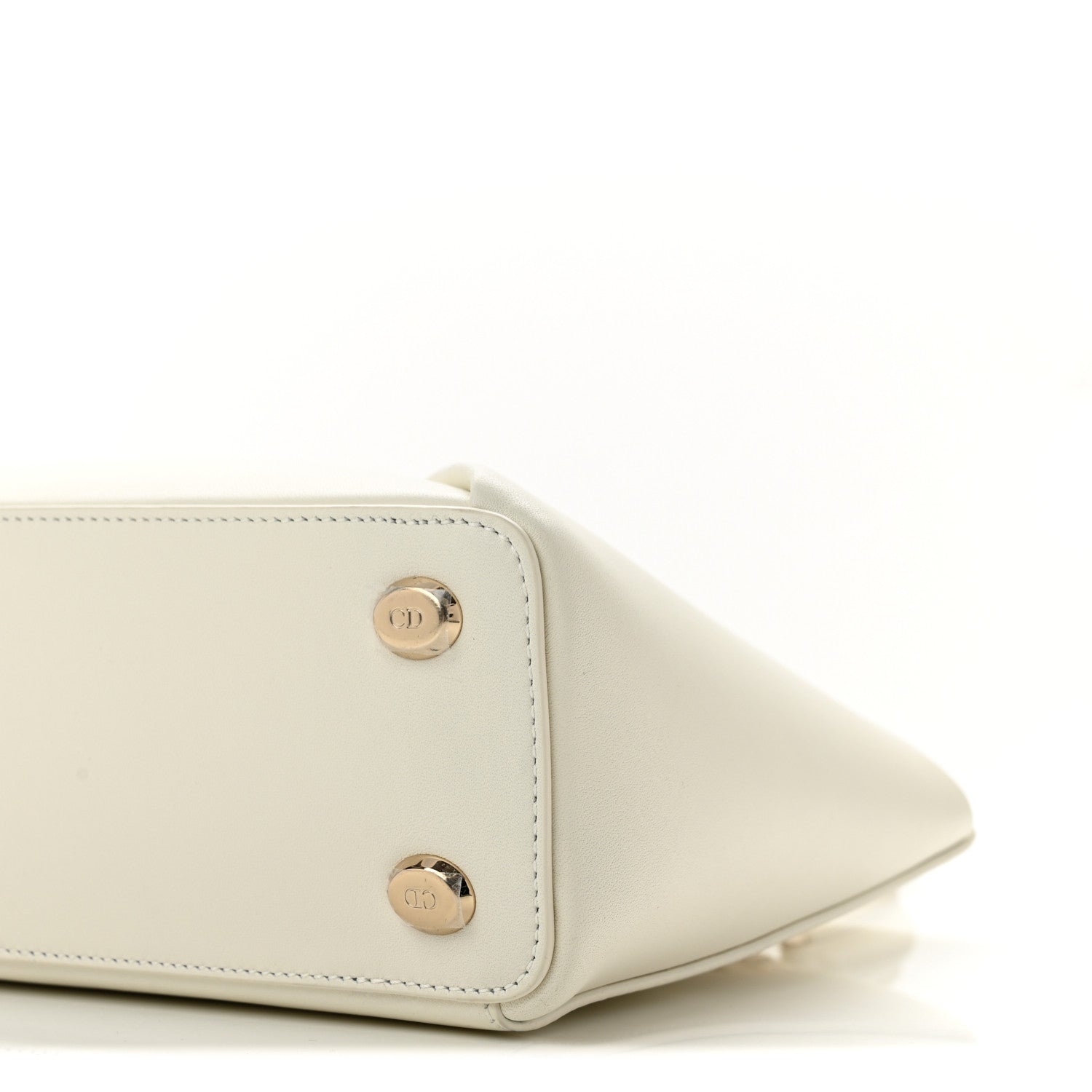 Christian Dior Shiny Smooth Calfskin Small Cigale Bag Latte 10 of 10