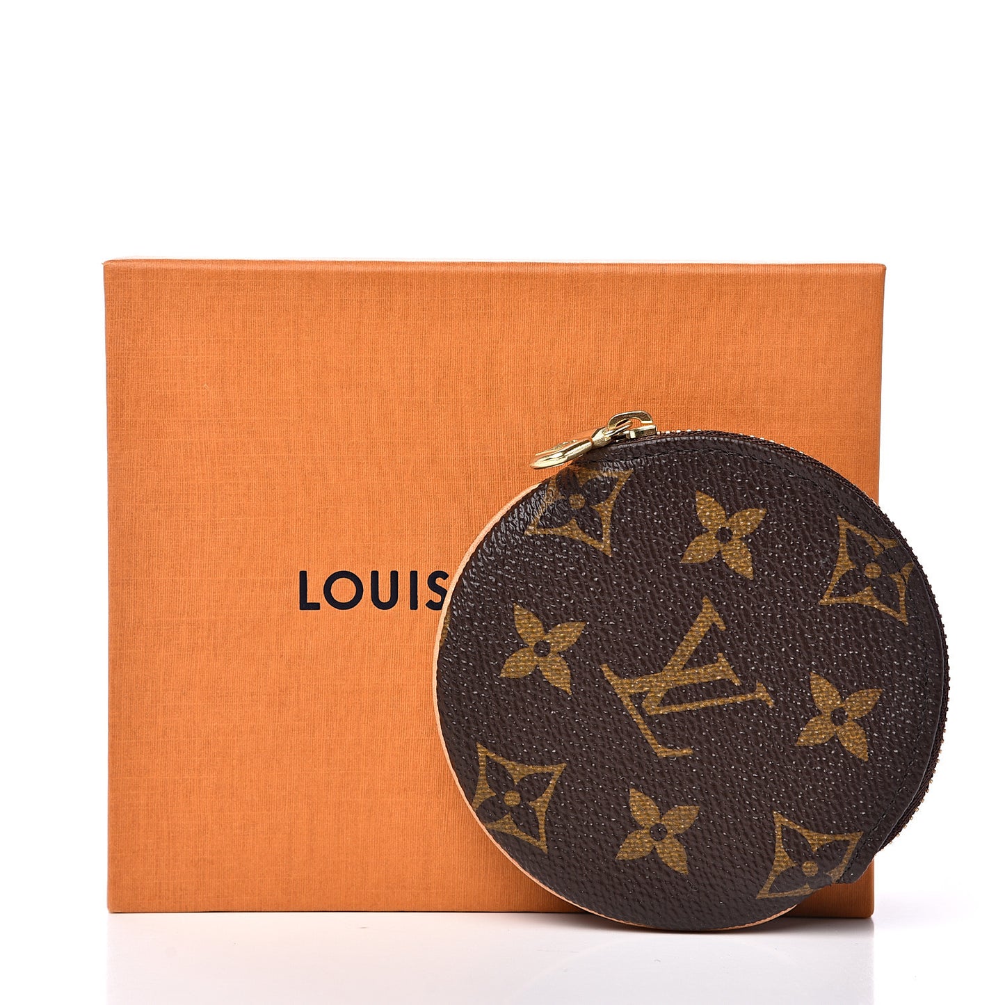 Monogram Round Coin Purse
